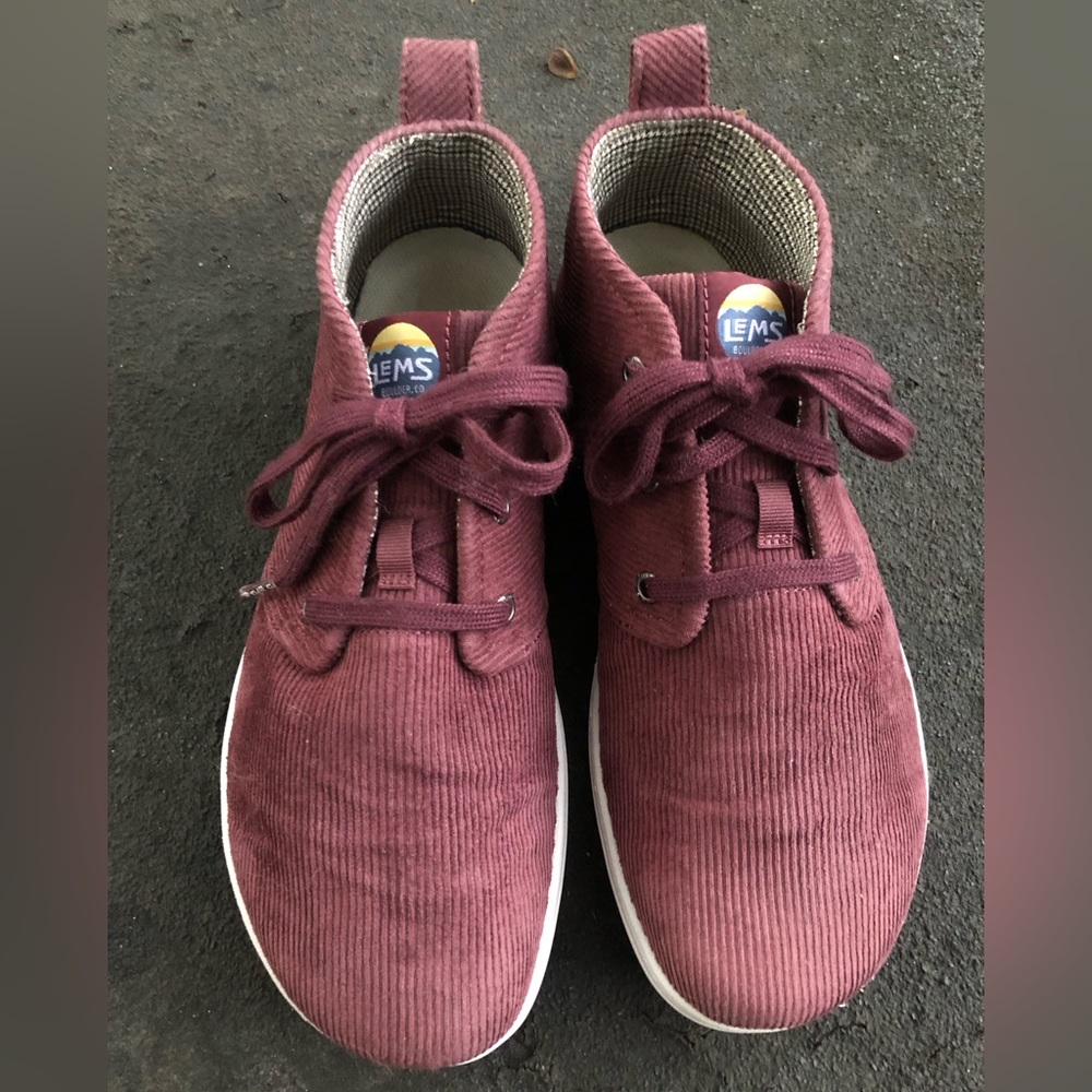 LEMS Corduroy Chukka Unisex Space Jelly